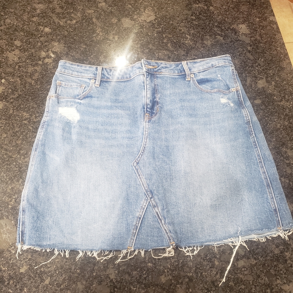 Old Navy Jean Skirt